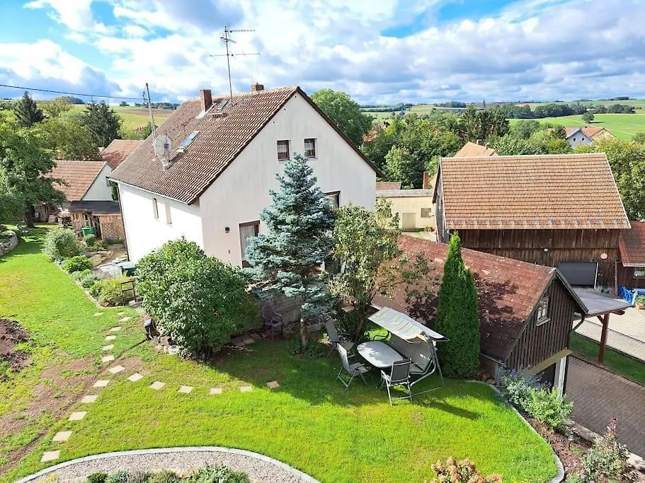 Juliane'S Panorama-Domizil In Nemmersdorf Goldkronach Apartment